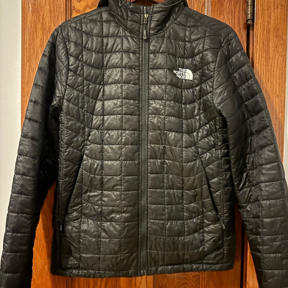 The North Face Charcoal Puffer Jacket
